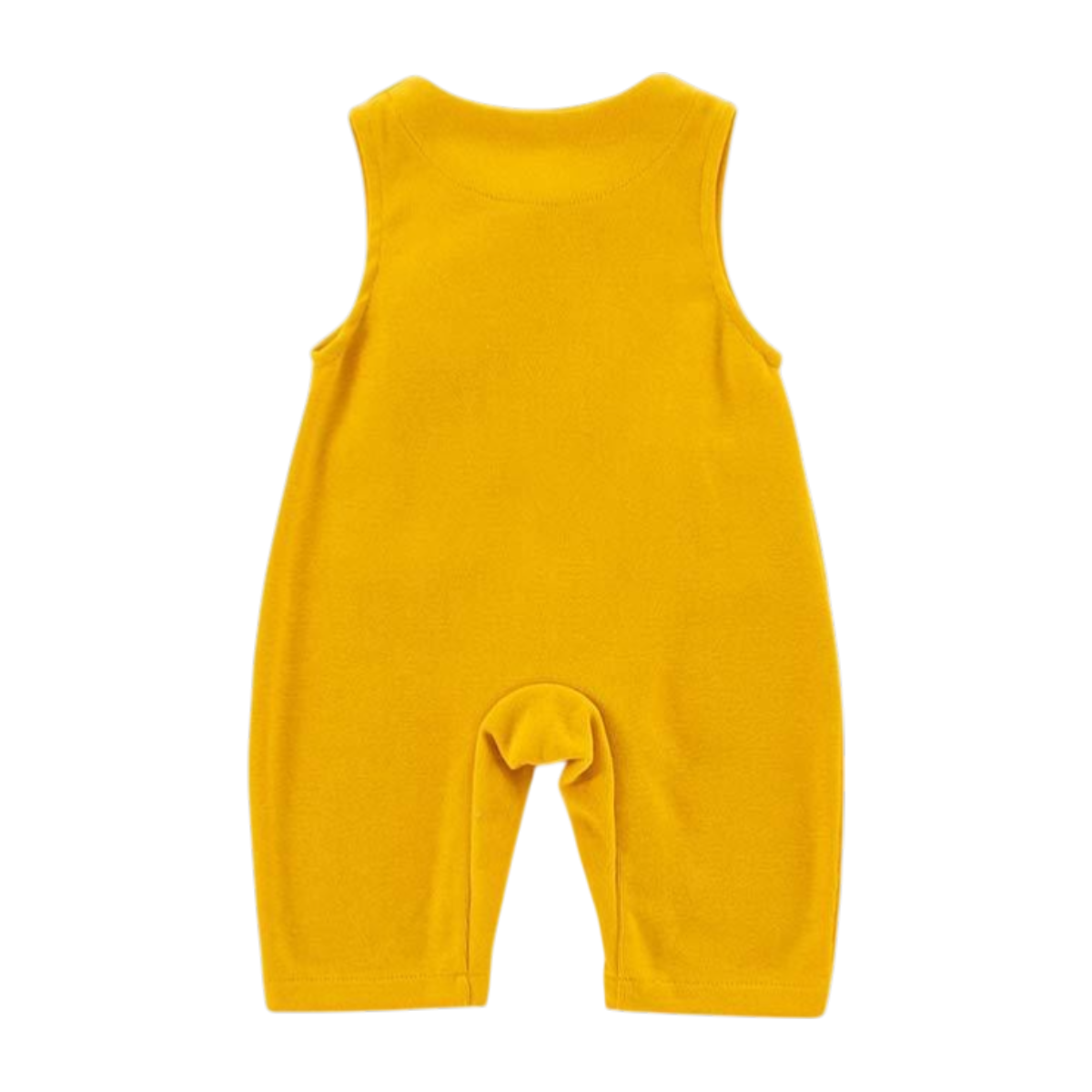 Yellow Lion Baby Romper