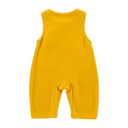 Yellow Lion Baby Romper