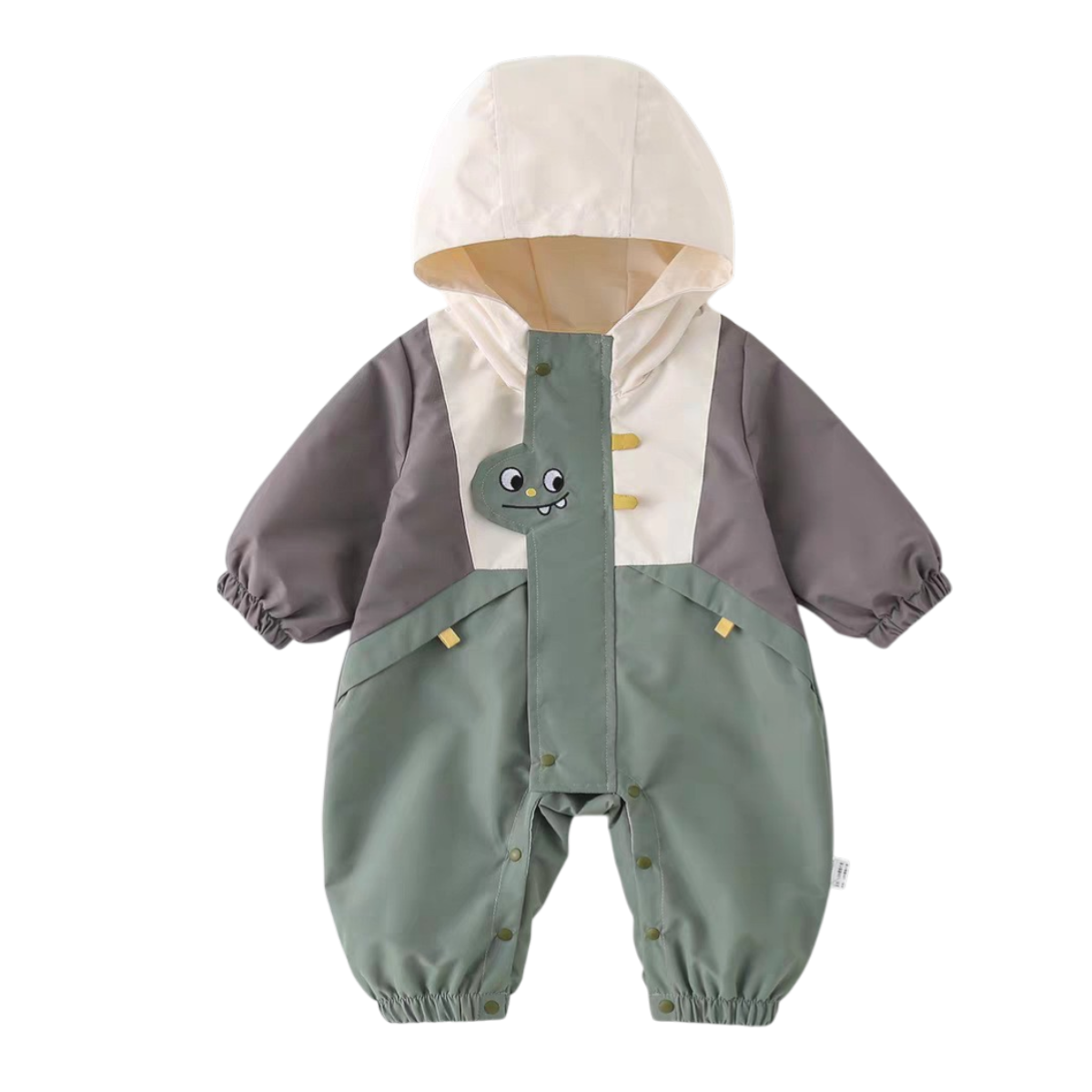 Little Monster Double-Layer Baby Bodysuit