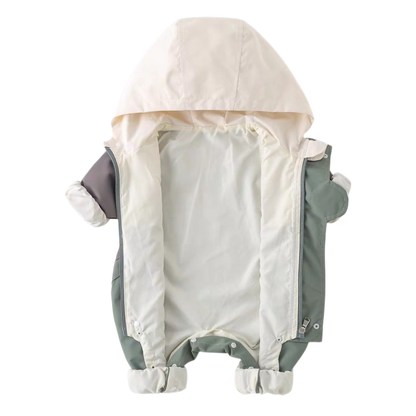 Little Monster Double-Layer Baby Bodysuit