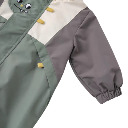 Little Monster Double-Layer Baby Bodysuit