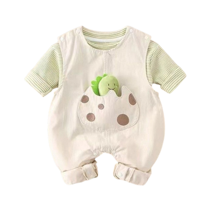 Green Stripe Caterpillar Baby Set