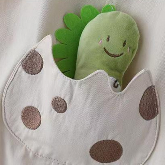 Green Stripe Caterpillar Baby Set