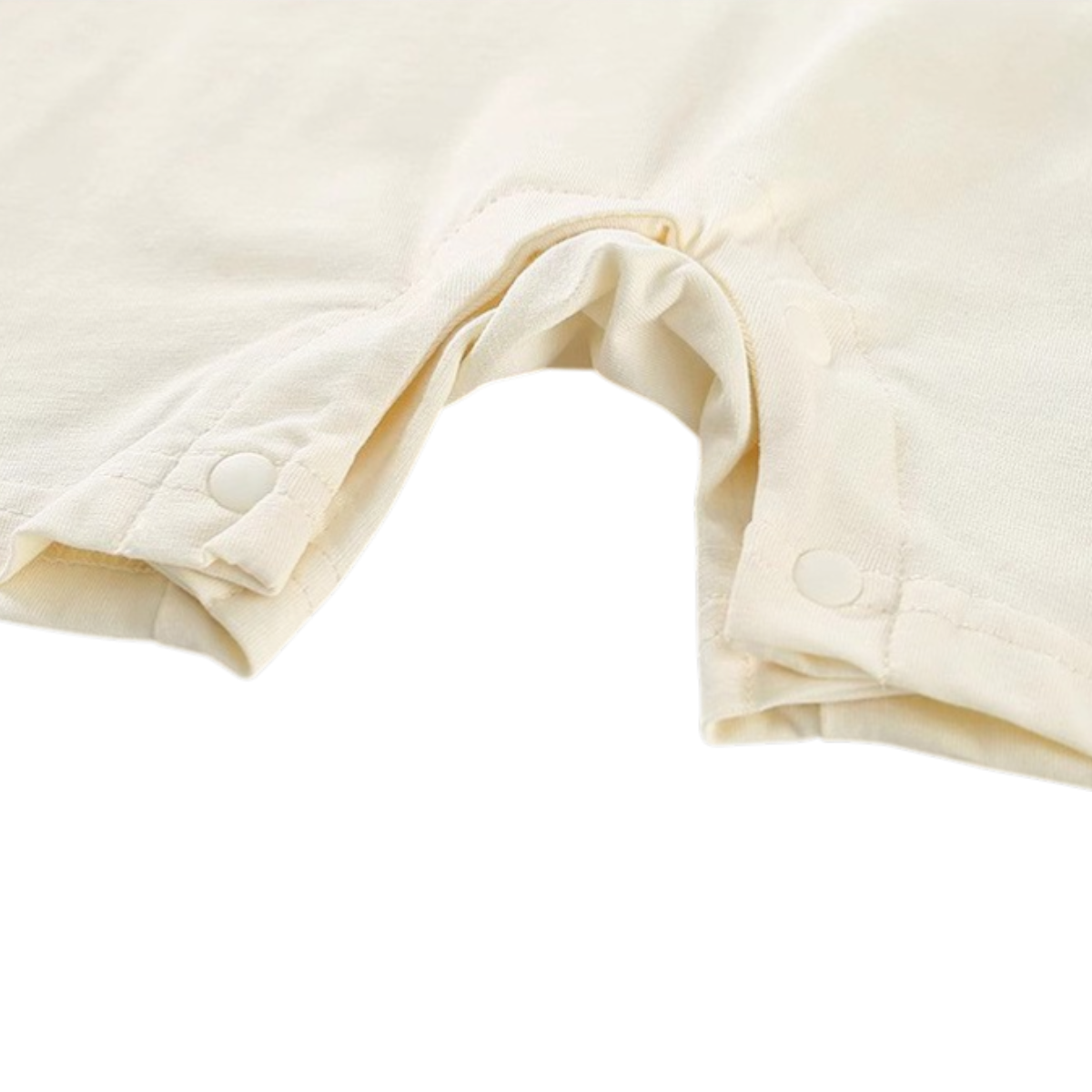 Green Contrast Sleeve Polo Baby Romper on a white background, view 6