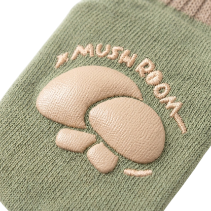 Green Mushroom Baby Socks product image view 6