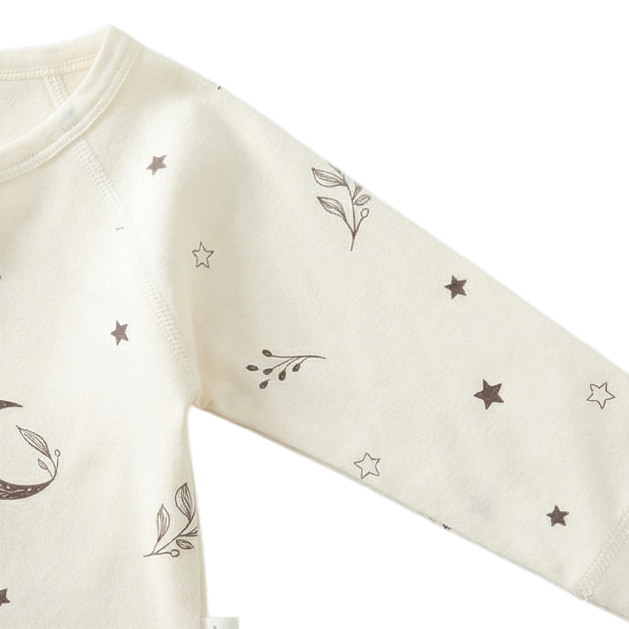 Moon Grass Baby Bodysuit product image view 5