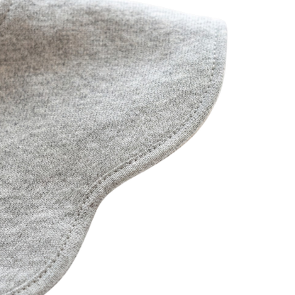 Double-Sided Gray Cute Dragon Baby Bib product image view 4