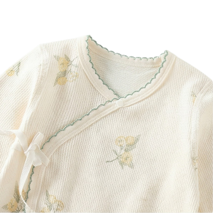 Little Floral Butterfly Romper product image view 2