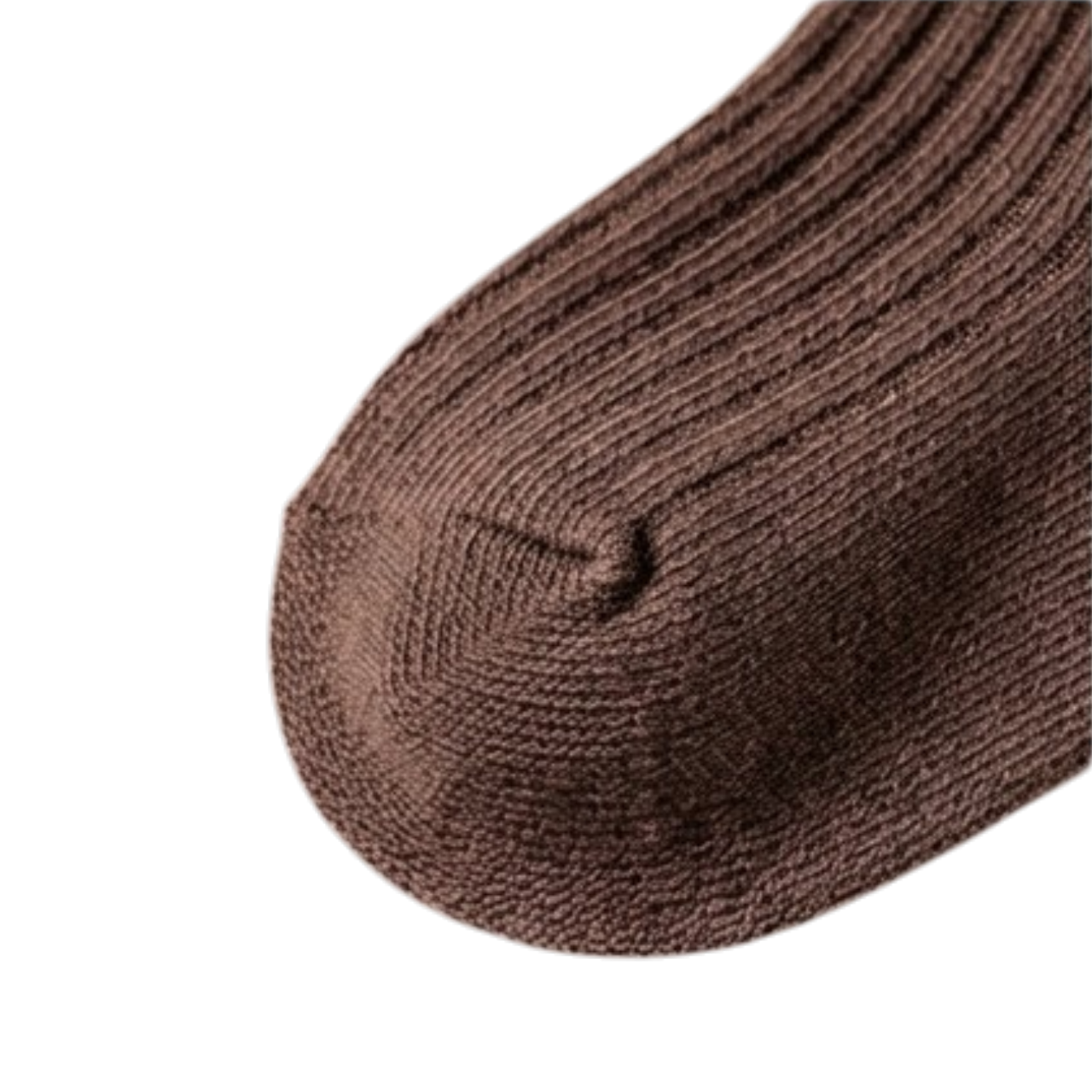 Coffee Ruffle Baby Socks product image view 2