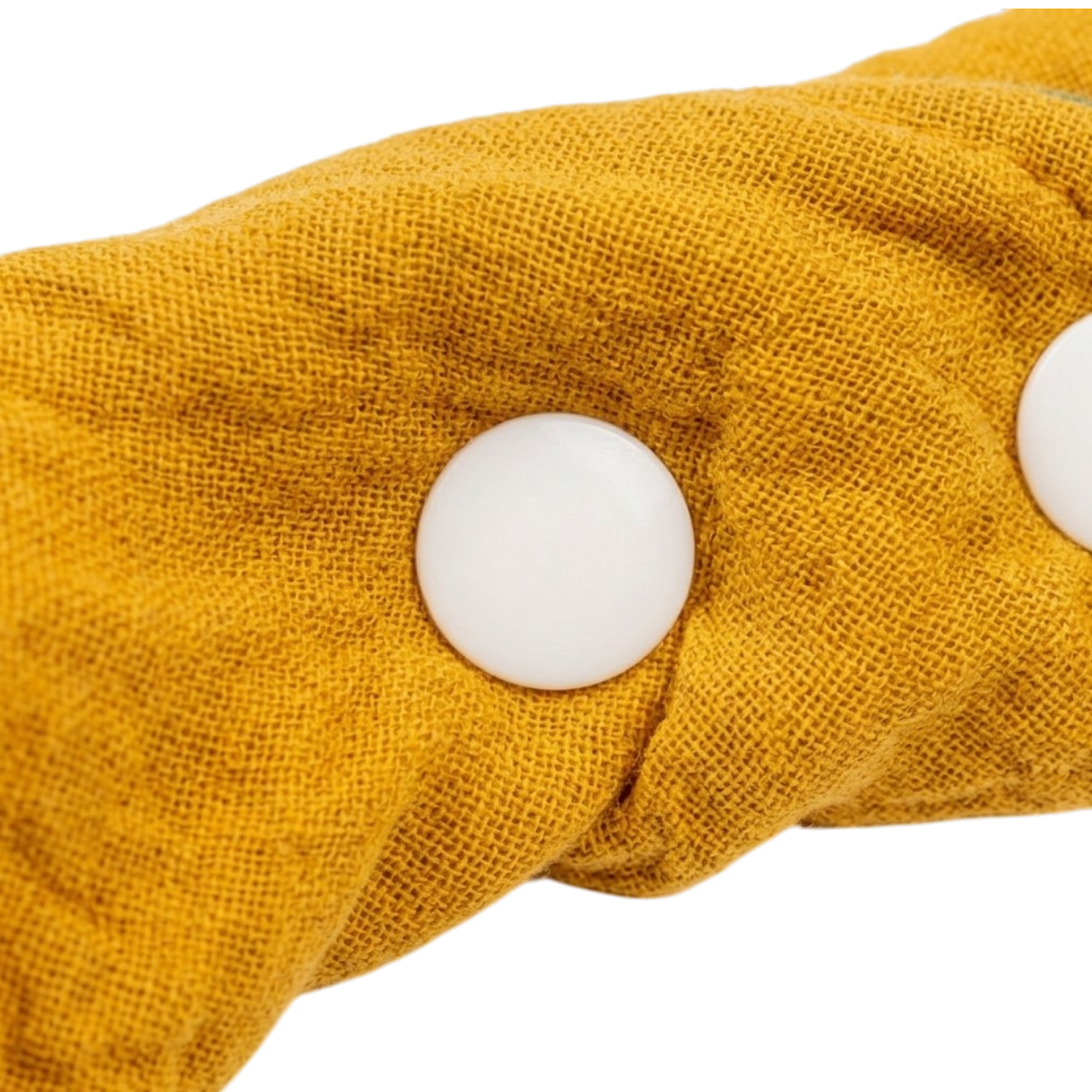 Mustard & Olive Reversible Baby Bib product image view 2