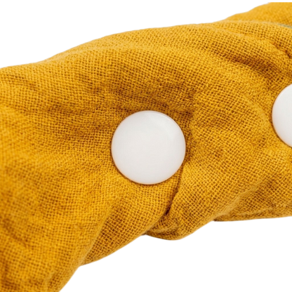 Mustard & Olive Reversible Baby Bib product image view 2