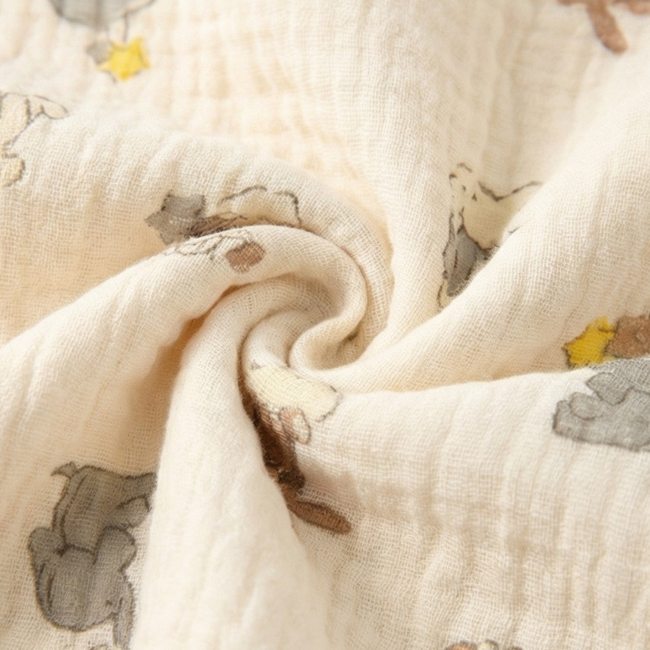 Zoo Animal Baby Bib product image view 3