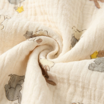 Zoo Animal Baby Bib product image view 3