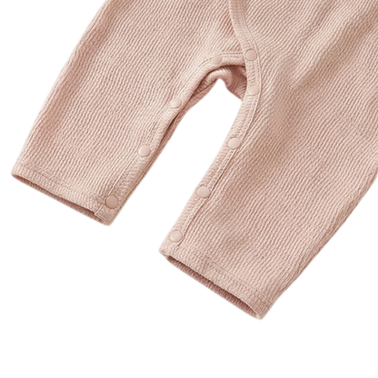 Pink Duck Long Sleeve Baby Bodysuit Set product image view 6