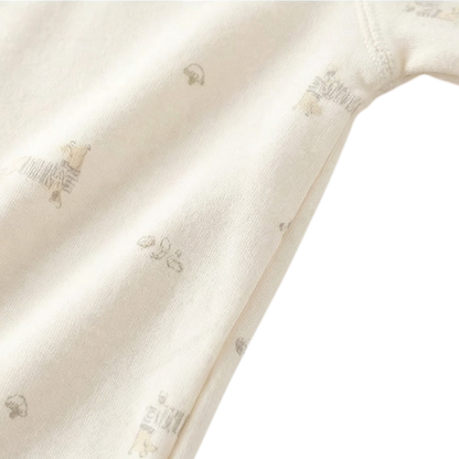 Puppy Newborn Half-Back Bodysuit Set product image view 4
