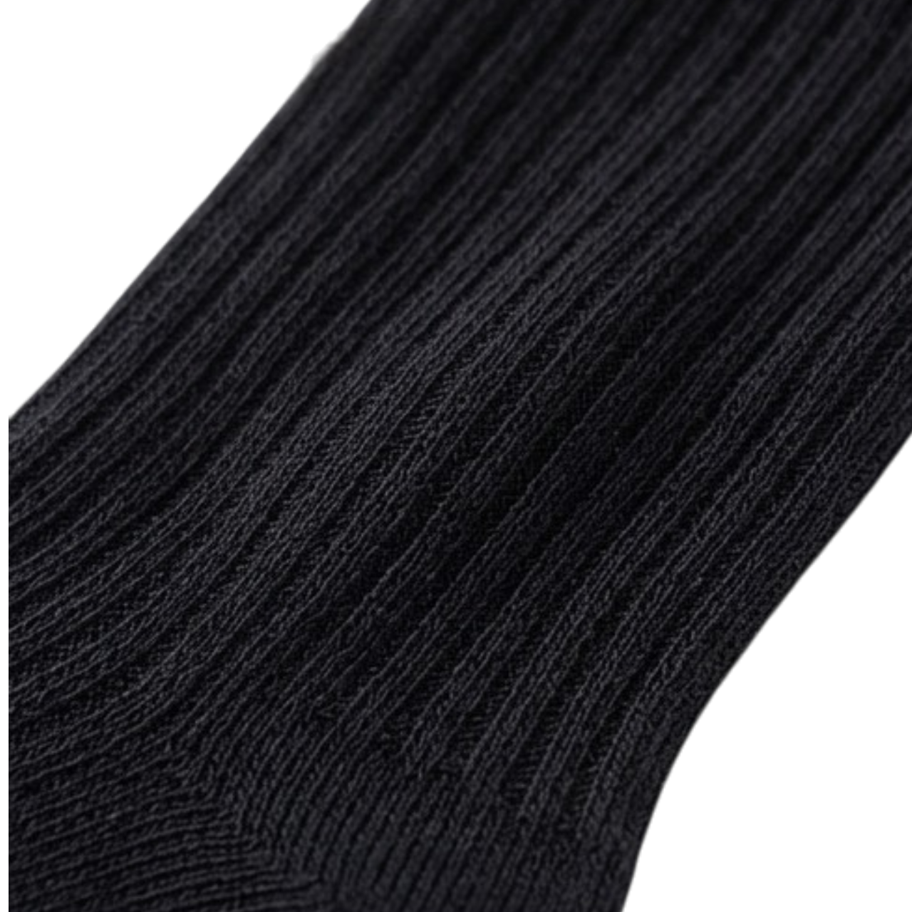 Black Ruffle Baby Socks