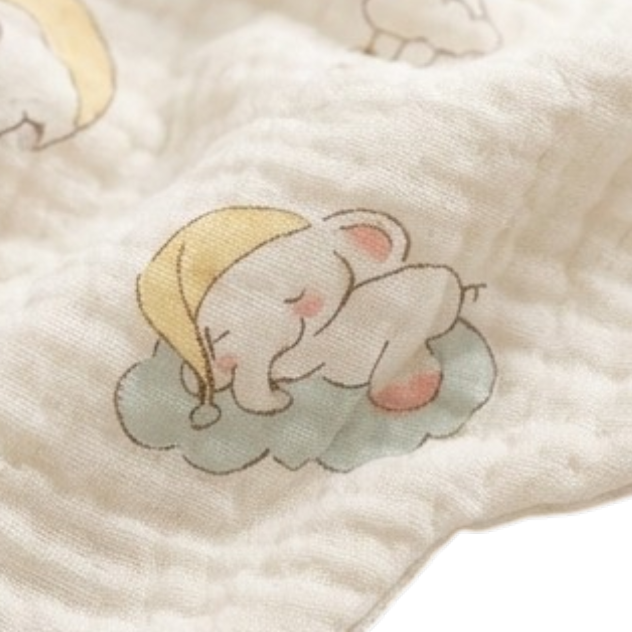 Goodnight Elephant Baby Bib product image view 2