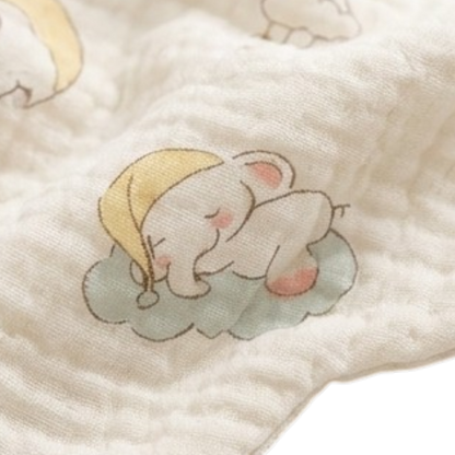 Goodnight Elephant Baby Bib product image view 2