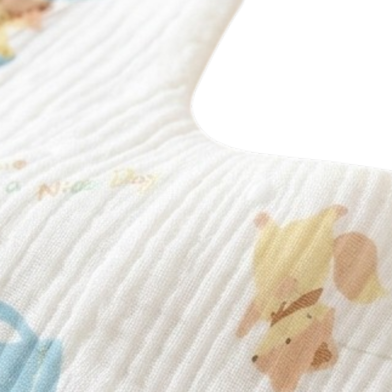 Fox-Themed Baby Bib product image view 2