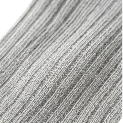 Gray Ruffle Baby Socks product image view 4