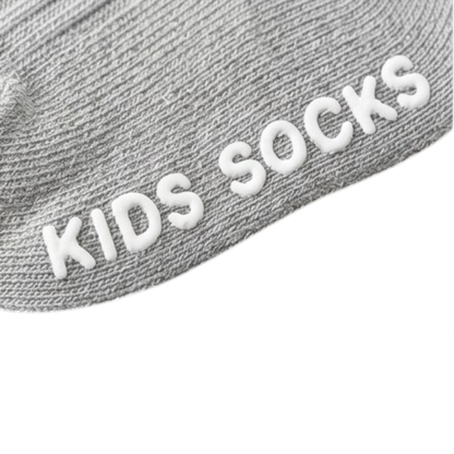 Gray Ruffle Baby Socks product image view 3