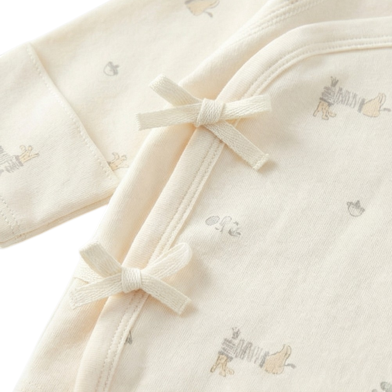 Puppy Newborn Half-Back Bodysuit Set product image view 2