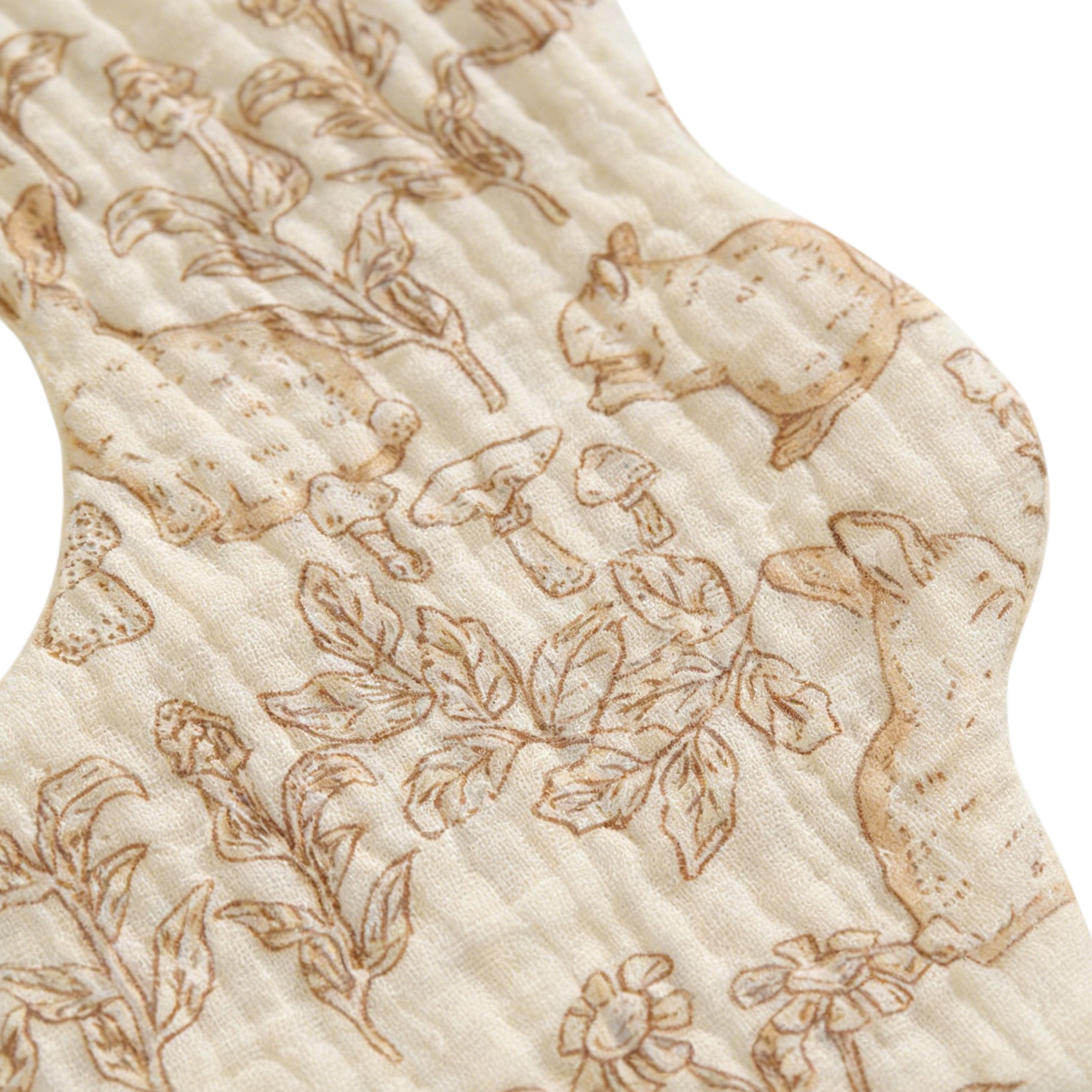 Petal Bunny Forest Baby Bib product image