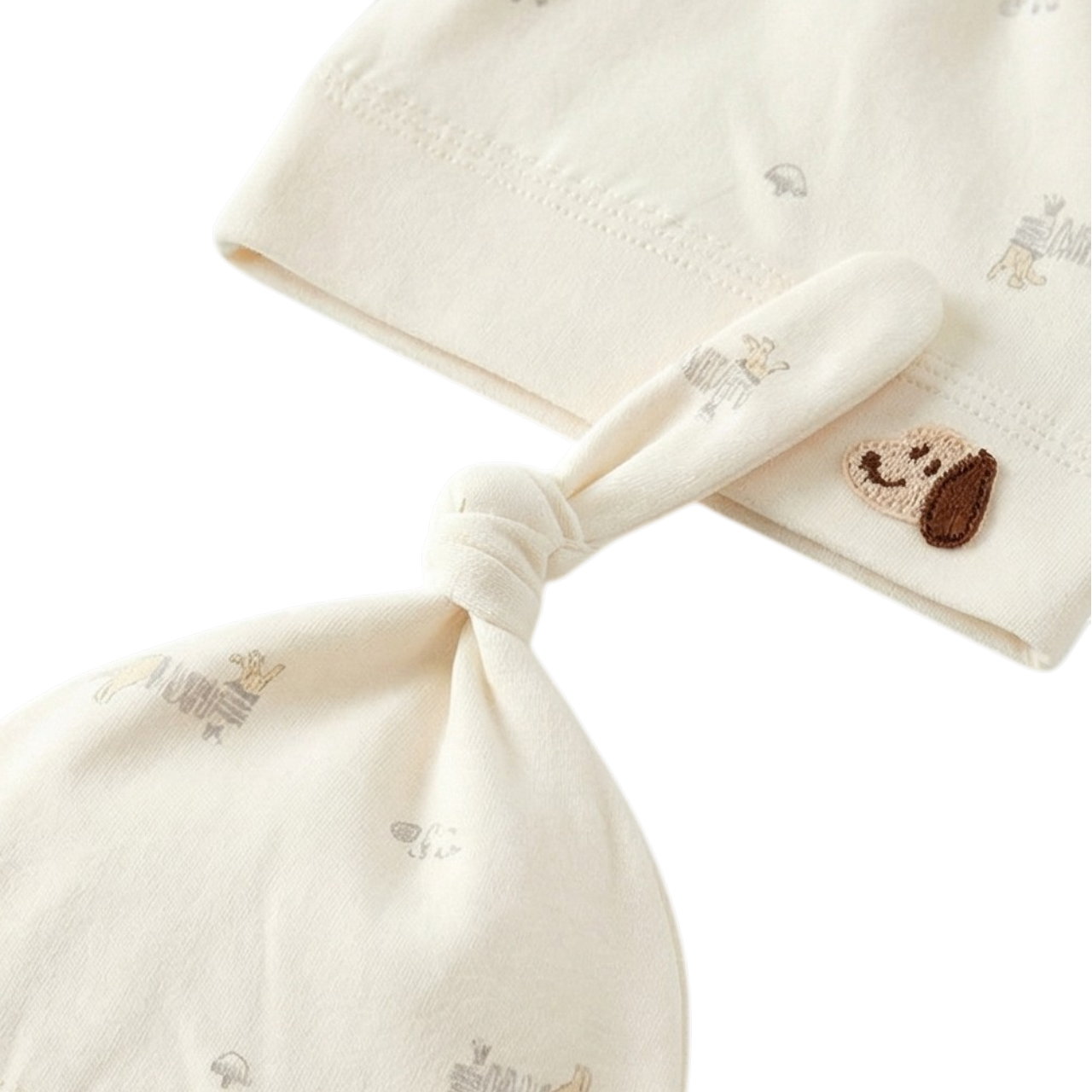 Puppy Newborn Half-Back Bodysuit Set product image view 6