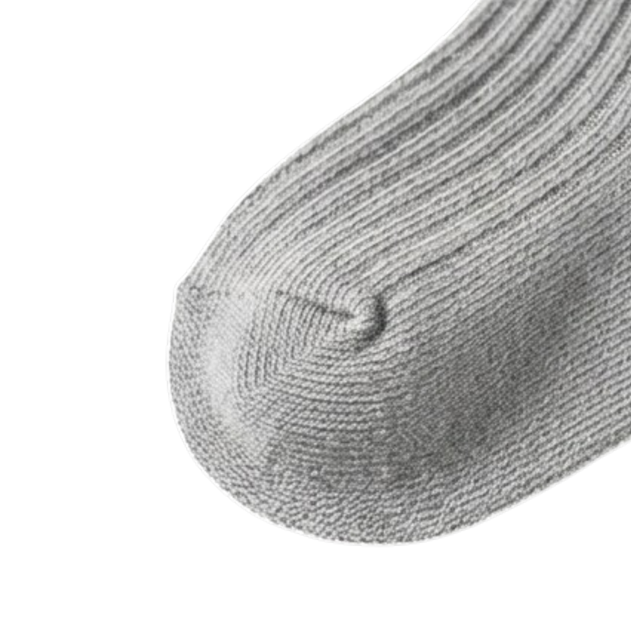 Gray Ruffle Baby Socks product image view 2