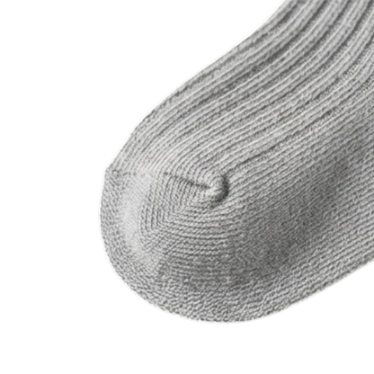 Gray Ruffle Baby Socks product image view 2