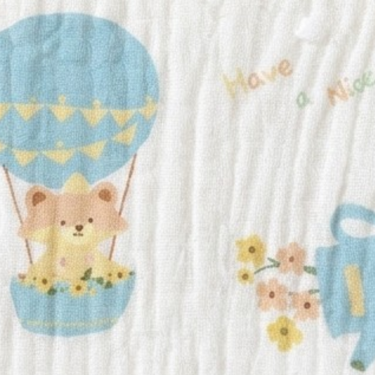Fox-Themed Baby Bib product image view 5