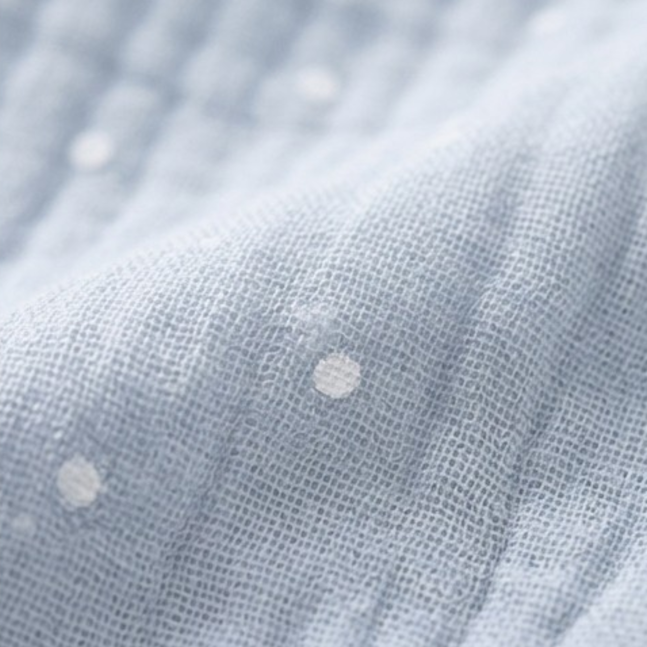 Little Blue Polka Dot Bib product image view 4