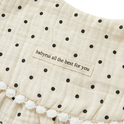 Little Black Polka Dot Bib product image