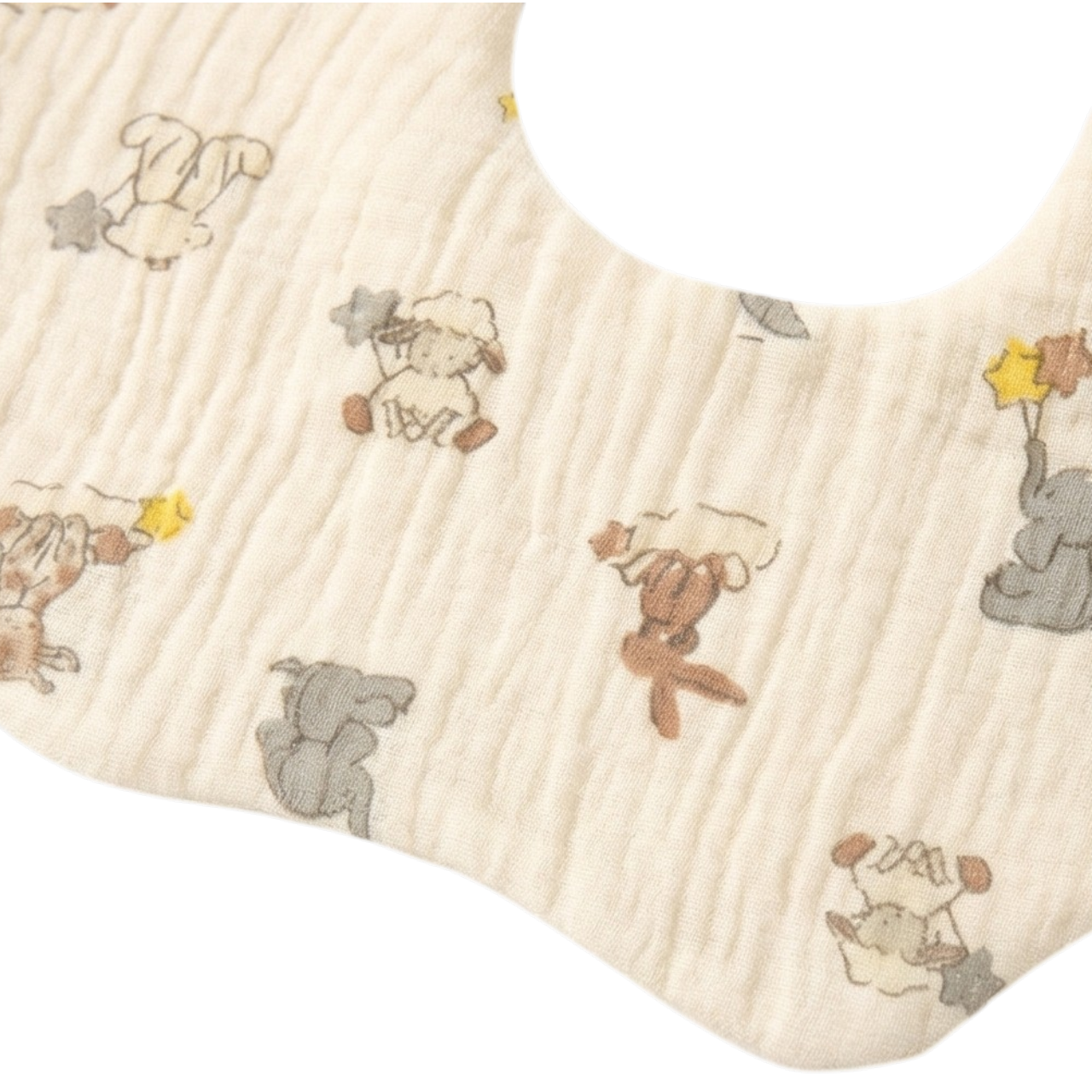 Zoo Animal Baby Bib product image