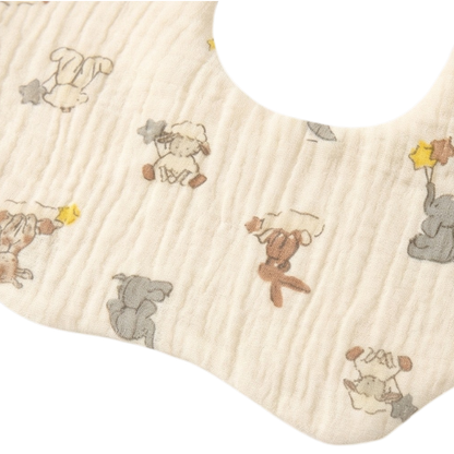 Zoo Animal Baby Bib product image