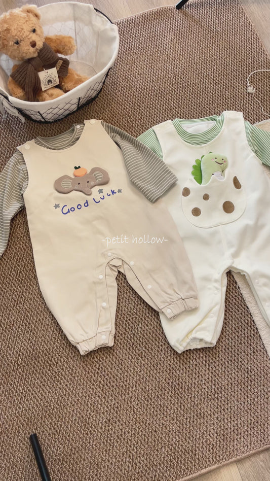 Green Dinosaur eggs Baby Set